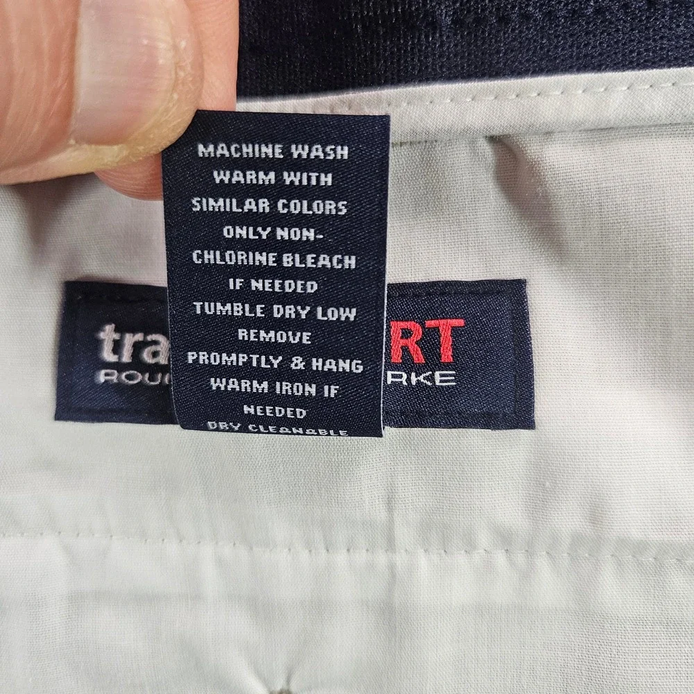 Roundtree‎ & Yorke TravelSmart Khaki Pants Mens 52x32 Big Man Chinos NEW NWT